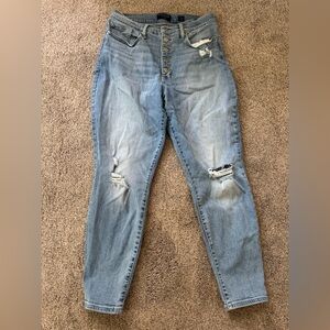 Lucky brand button fly jeans